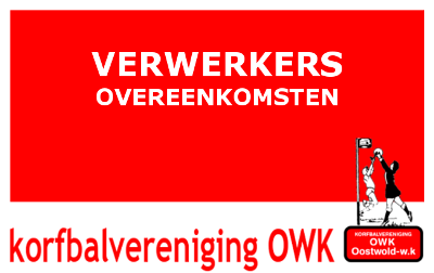 Verwerkersovereenkomsten korfbalvereniging OWK